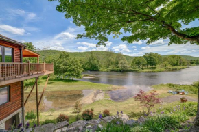 Mtn-View Catskills Cabin on Delaware River!